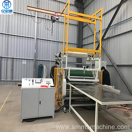 Non-woven fabric sticking machine equipment